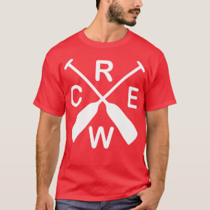 Paddles crossed Crew love Team Squad Rowing Paddli T-Shirt