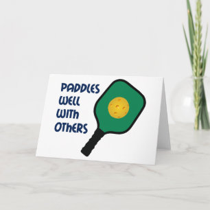 Paddles Well Card