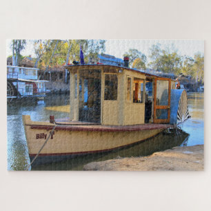Paddlesteamer, Echuca, Australia Jigsaw Puzzle