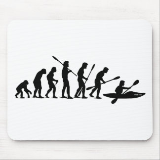 Paddling Evolution (kayak) Mouse Pad