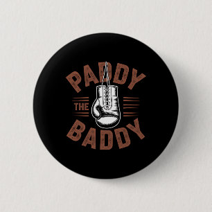 Paddy Baddy Irish Boxing Fan Gift  6 Cm Round Badge