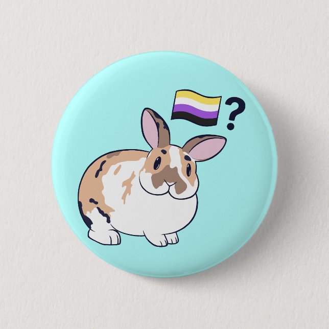 Paddy Pride Badge (Non-Binary) (Front)