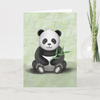 Paddy the Panda - Greeting Card