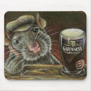 Paddy the rat mouse pad