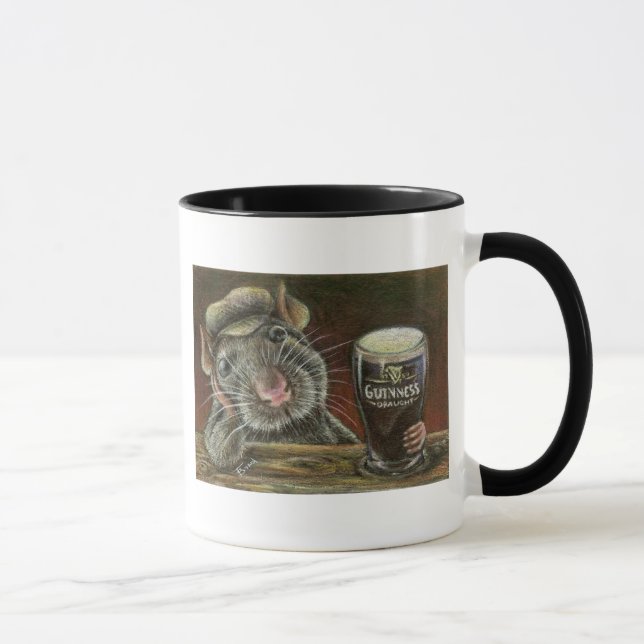 Paddy the rat mug (Right)