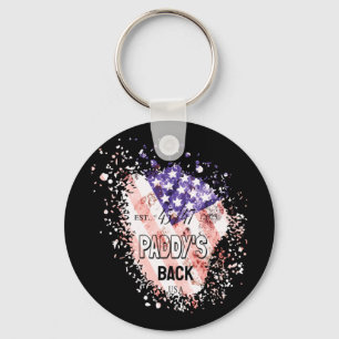 Paddy's Back Funny Trump1 Key Ring