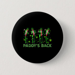 Paddy's Back Trump St Patricks Day St Pattys Day D 6 Cm Round Badge