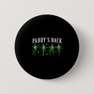 Paddy's Ck Funny Trump St Patrick's Day Irish Sham 6 Cm Round Badge
