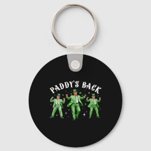 Paddy's Ck Funny Trump St Patrick's Day Lucky Sham Key Ring