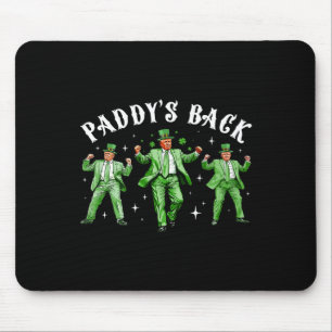 Paddy's Ck Funny Trump St Patrick's Day Lucky Sham Mouse Pad