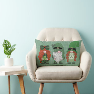 Paddy's day leprechaun's  lumbar cushion