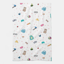 Paddy's favourites tea towel  - art by Irina Kolb