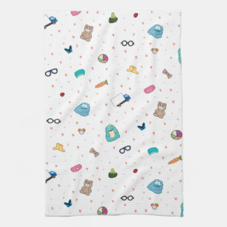 Paddy's favourites tea towel  - art by Irina Kolb