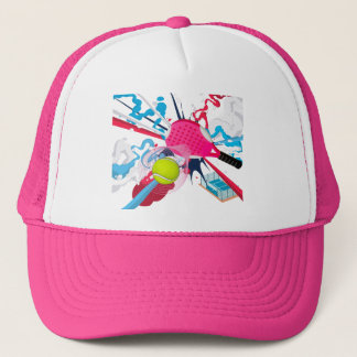 Padel Beach Tennis Trucker Hat
