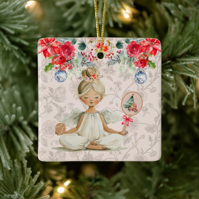 Padel Christmas Ornament – A Holiday Padel Angel (Tree)