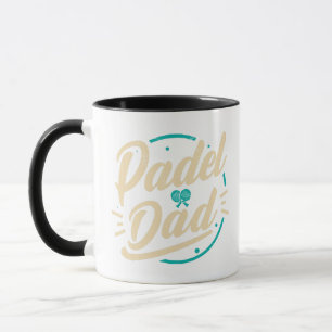 Padel Dad Platform Tennis Paddleball Padel Mug