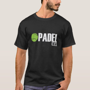 Padel Head Tennis Sport und Ball T-Shirt