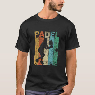 Padel Player Sport Coach Gift for Fans Padel Tenni T-Shirt