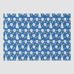 🎾🎄 Padel Smashing Christmas Tissue Paper