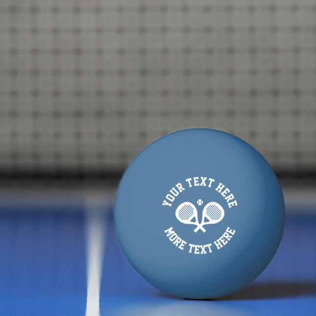 Padel sports logo table tennis ping pong ball (Net)