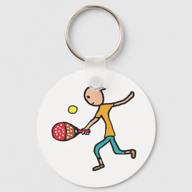 Padel Tennis Key Ring (Front)