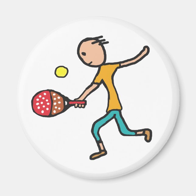 Padel Tennis Magnet (Front)