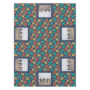 Padel Tennis Themed Custom Photo Tablecloth