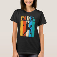 Padel Vintage Padel Player Paddling Paddler