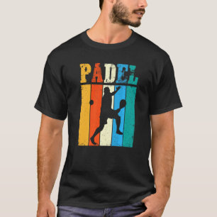 Padel Vintage Padel Player Paddling Paddler T-Shirt