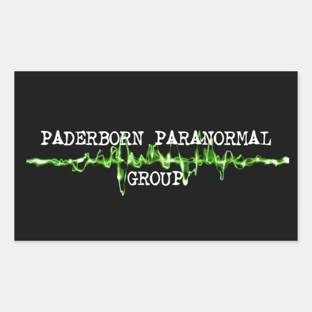 Paderborn Paranormal Group Ghost Hunter sticker (Front)