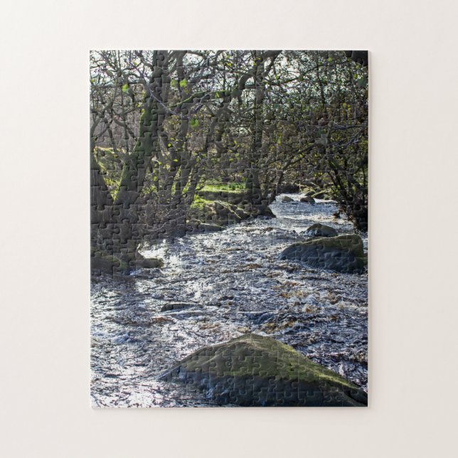 Padley Gorge, Peak District Jigsaw Puzzle (Vertical)