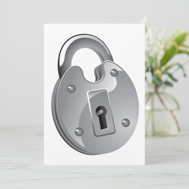 Padlock Invitations (Creator Uploaded)