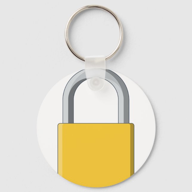 Padlock Key Ring (Front)