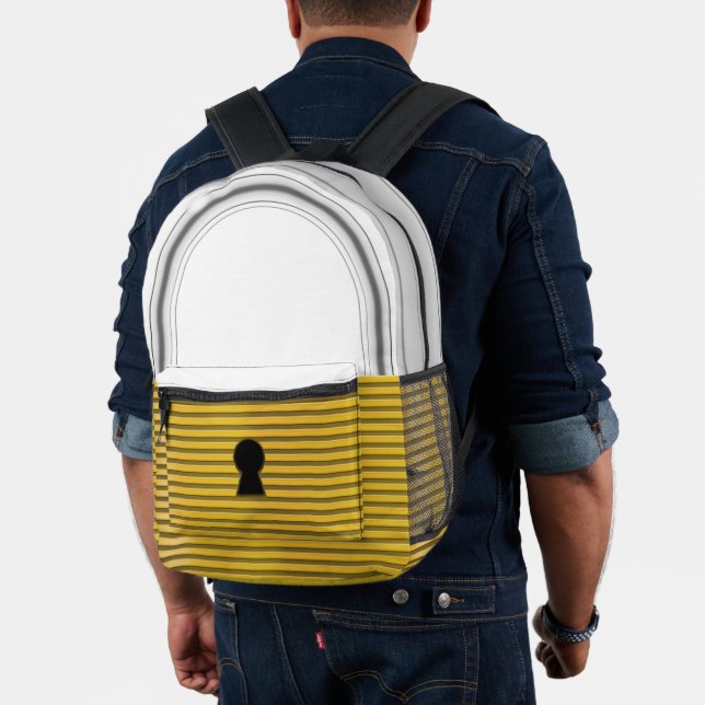 Padlock -  printed backpack (Insitu (Model))