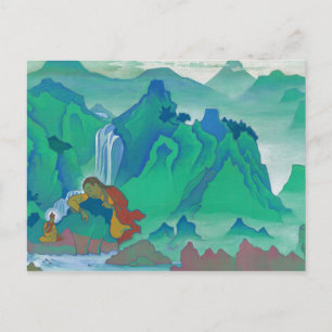 Padma Sambhava, 1924 by Nicholas Roerich Postcard