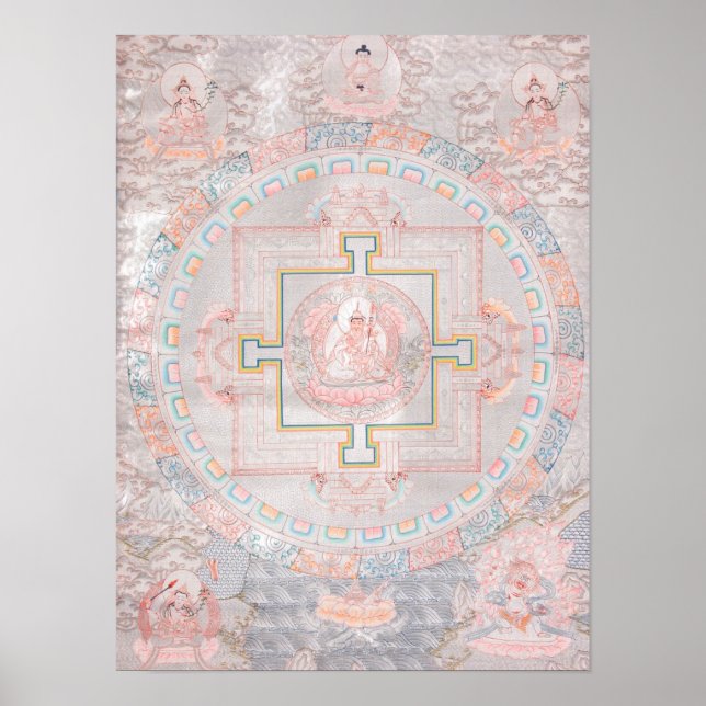 Padmasambhava Mandala Poster (Front)