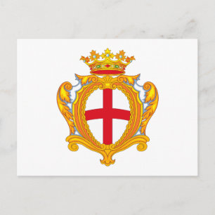 Padova Coat of Arms Postcard