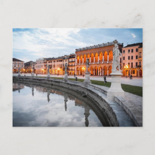 Padova Postcard, Italy. Holiday Postcard