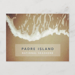 Padre Island National Seashore Ocean Waves Beach Postcard
