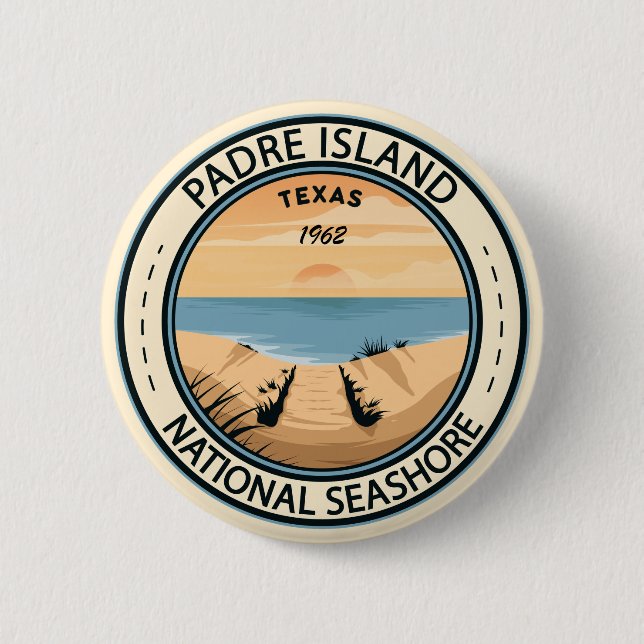 Padre Island National Seashore Texas Badge (Front)