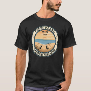 Padre Island National Seashore Texas Badge T-Shirt