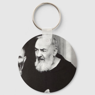 Padre Pio 102.jpg Key Ring