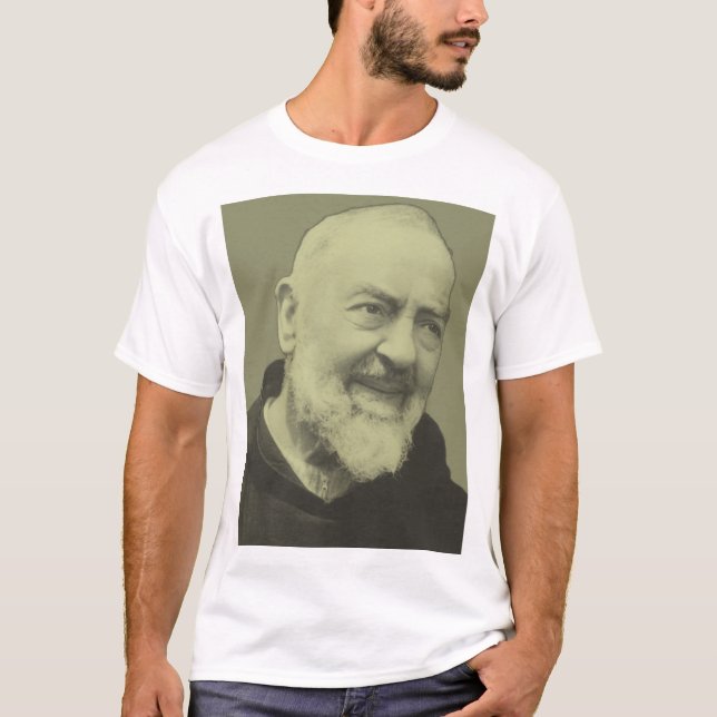 Padre Pio of Pietrelcina T-Shirt (Front)