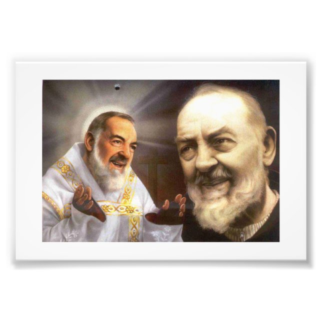 Padre Pio Photo Print (Front)