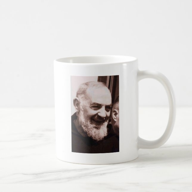 PadrePio.jpg Coffee Mug (Right)