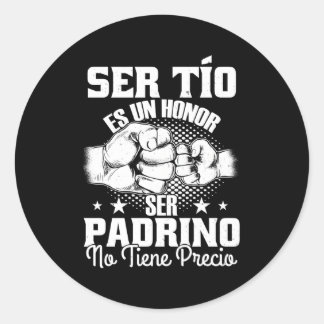 Padrino Classic Round Sticker