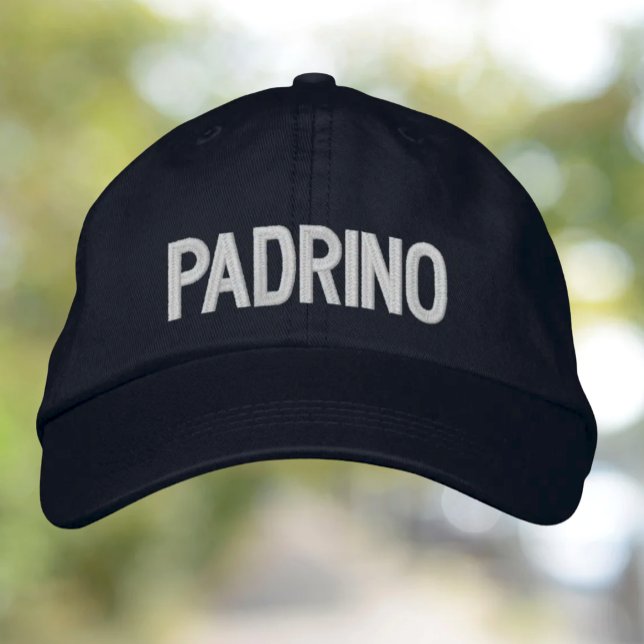Padrino (godfather) embroidered cap (Creator Uploaded)