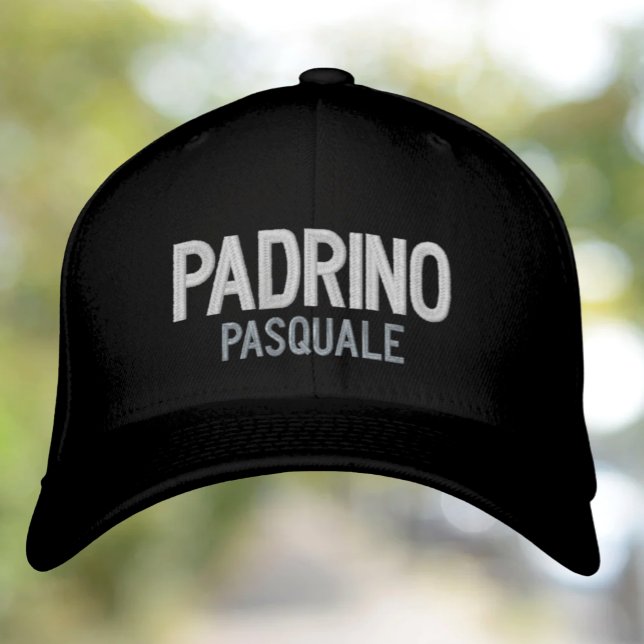 Padrino (godfather) Personalised embroidered  Embroidered Hat (Creator Uploaded)