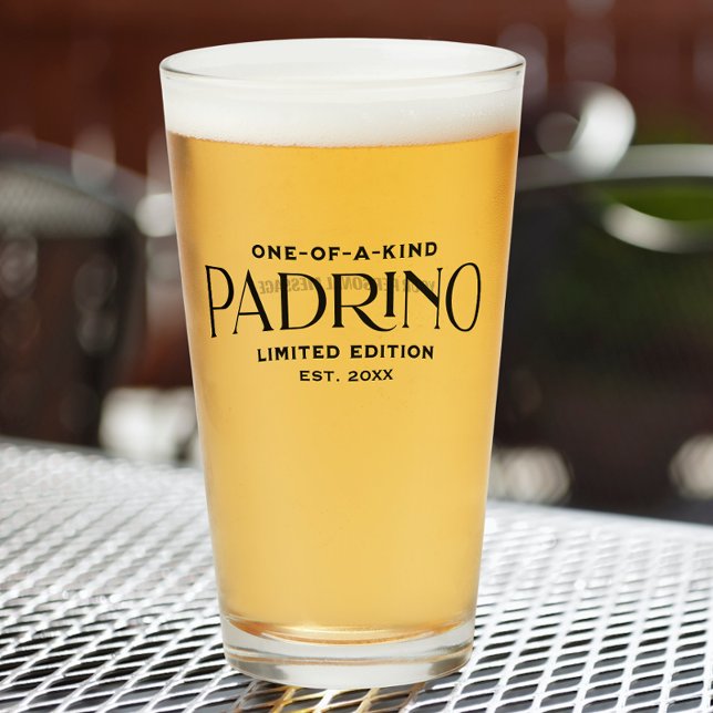 Padrino Limited Edition Personalised Glass (Creator Uploaded)