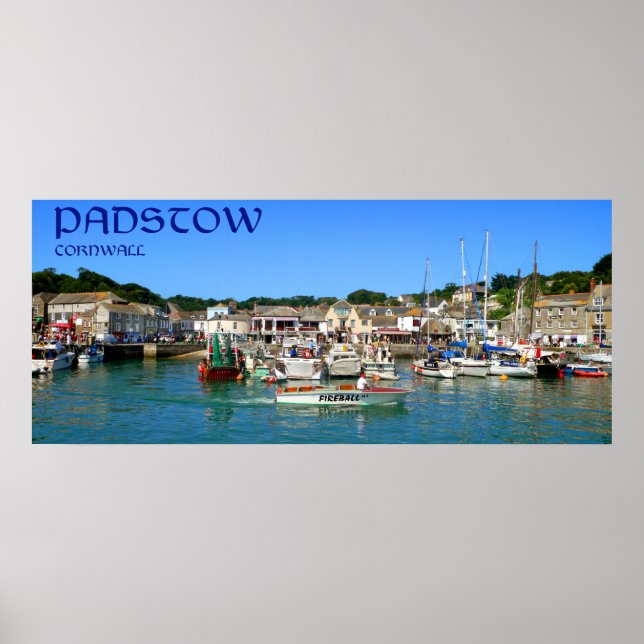 padstow cornwall poster (Front)